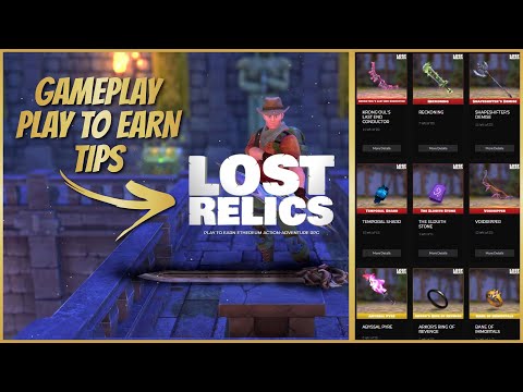 LOST RELICS - PLAY TO EARN , GAMEPLAY, TIPS, WALKTHROUGH (ENJIN GAME)